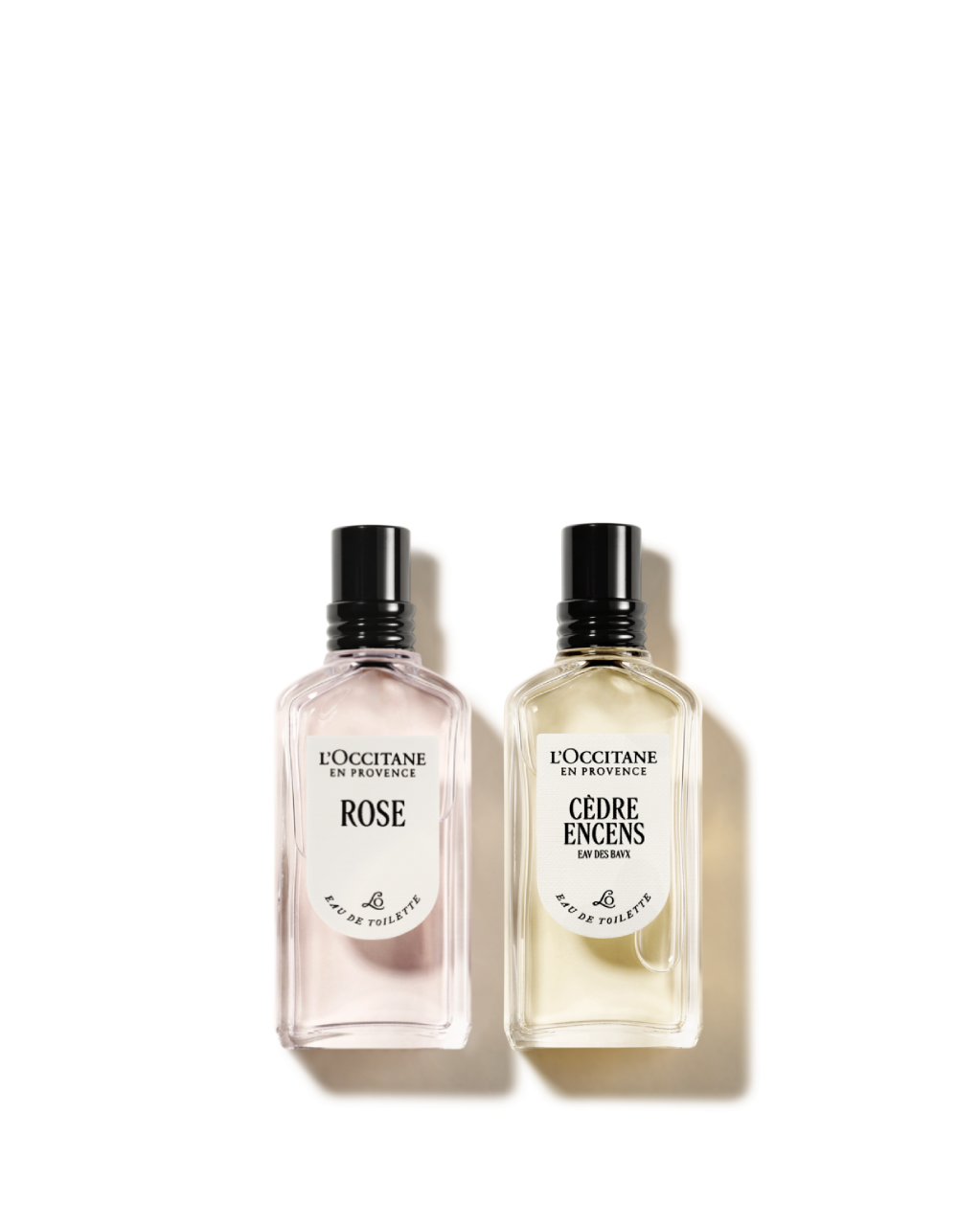 Duo Perfumado Rose 50mL (Rosas) e Cèdre Encens 50mL
